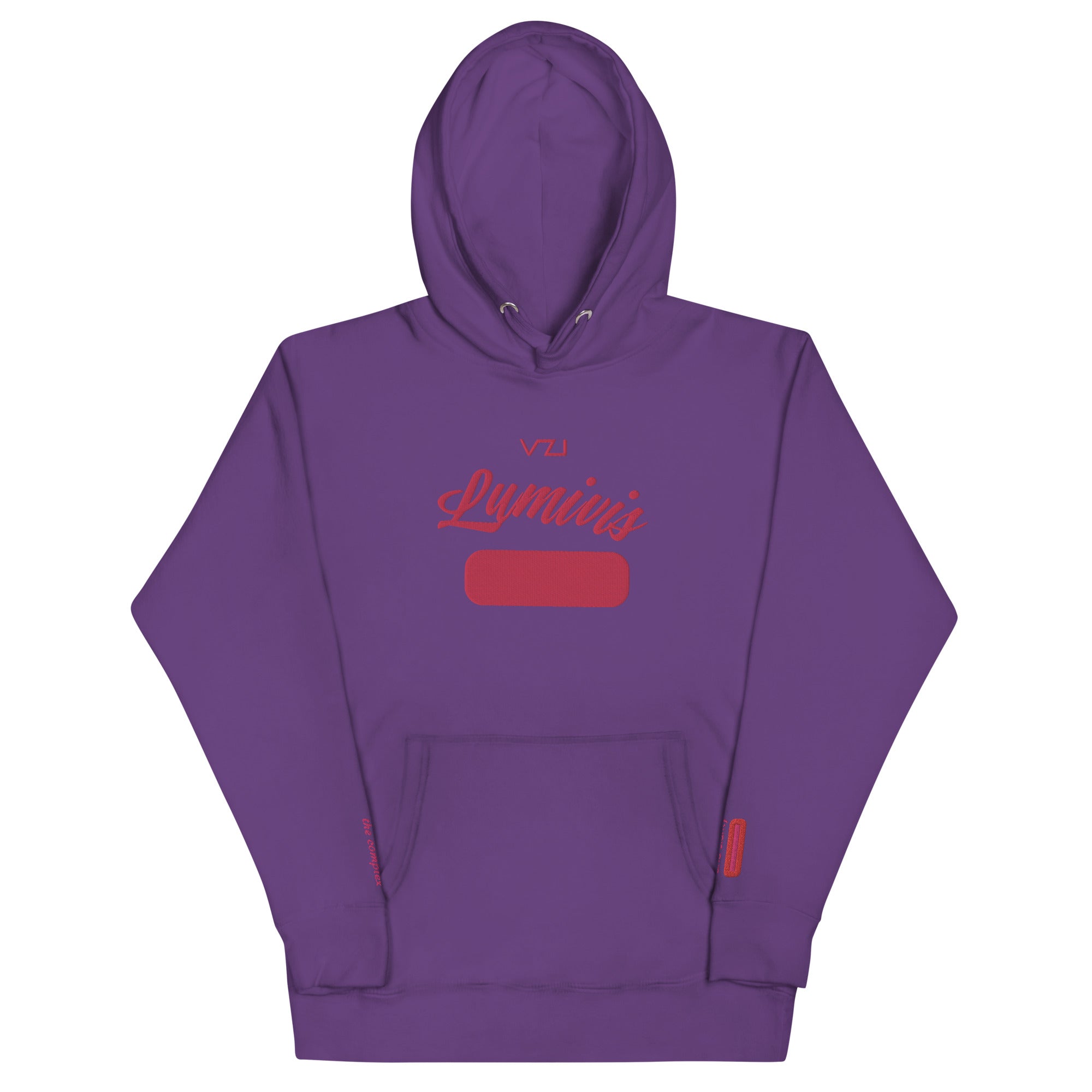 Lumivis : Women's Hoodie - Cotton Heritage: illumination and clarity. - Vazzari Couture