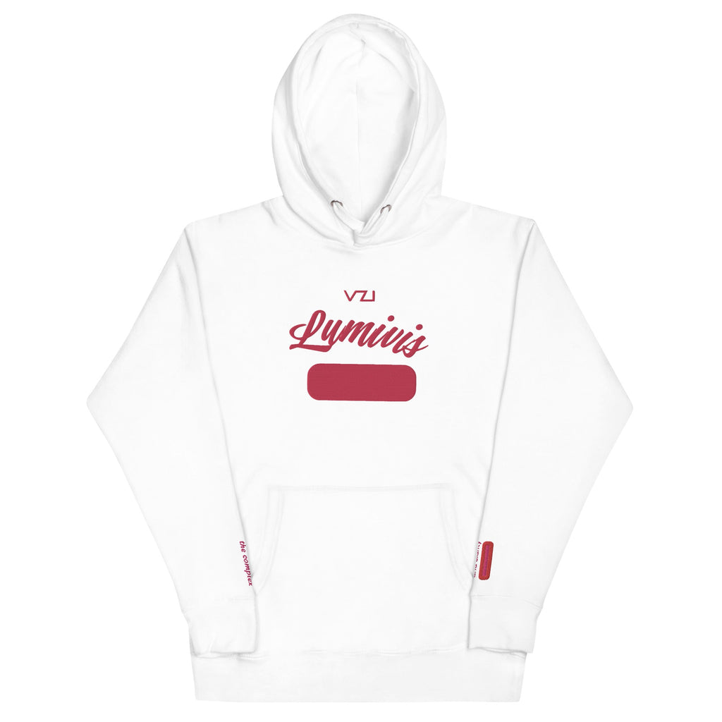 Lumivis : Women's Hoodie - Cotton Heritage: illumination and clarity. - Vazzari Couture