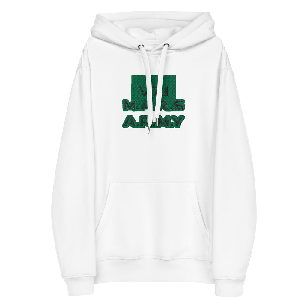 M.A.R.S A.R.M.Y - Premium Eco Hoodie: Men's Hoodie - Organic, Comfortable - Vazzari Couture