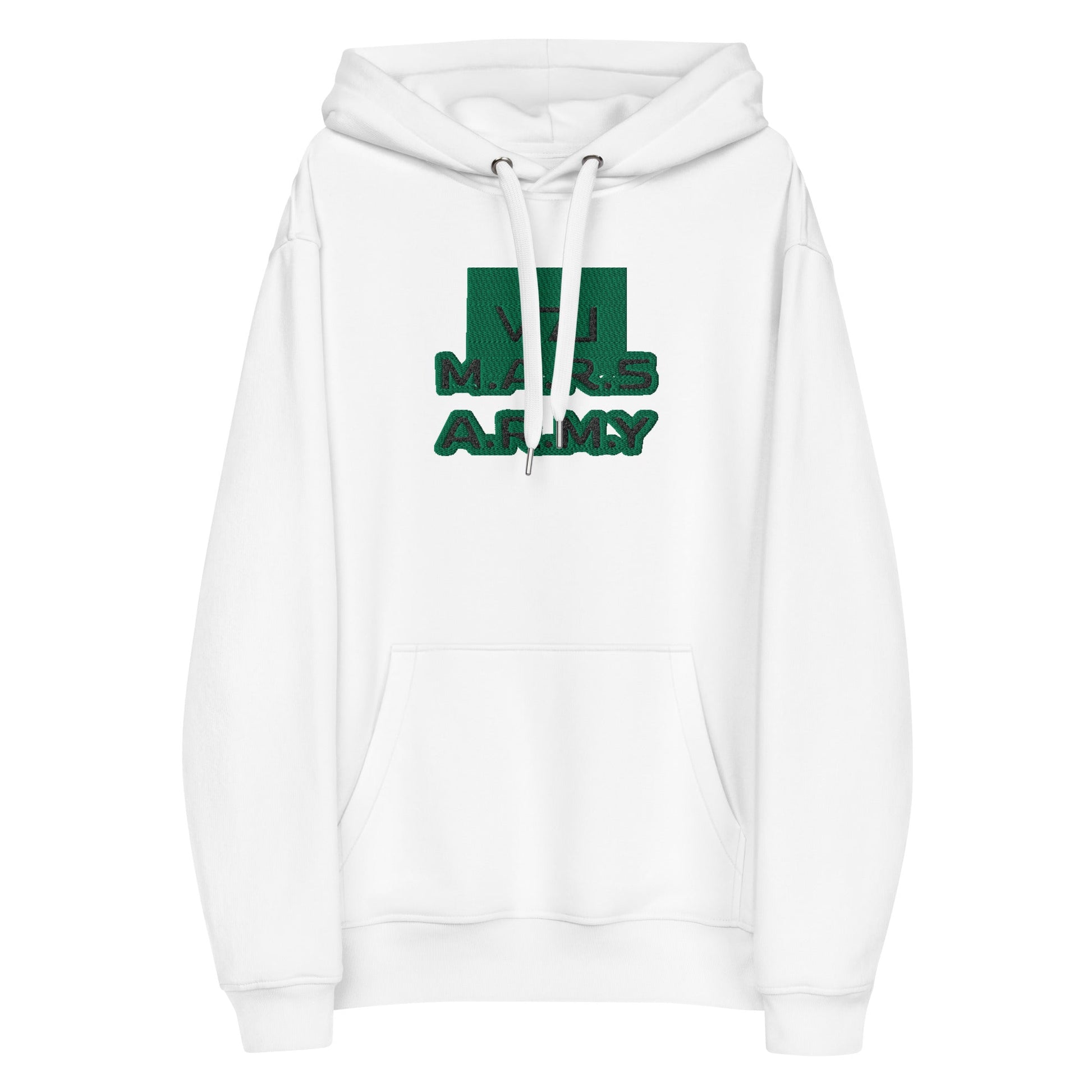 M.A.R.S A.R.M.Y - Premium Eco Hoodie: Men's Hoodie - Organic, Comfortable - Vazzari Couture