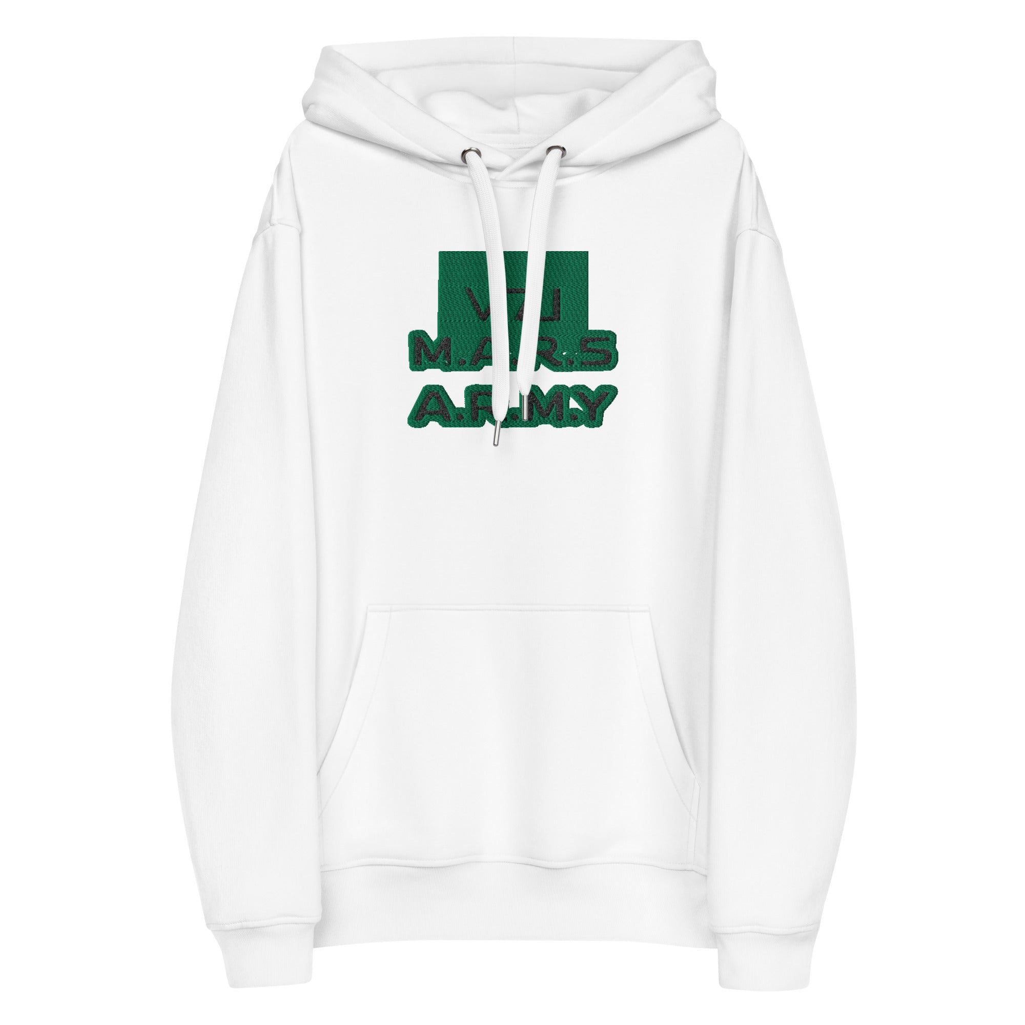 M.A.R.S A.R.M.Y - Premium Eco Hoodie: Men's Hoodie - Organic, Comfortable - Vazzari Couture