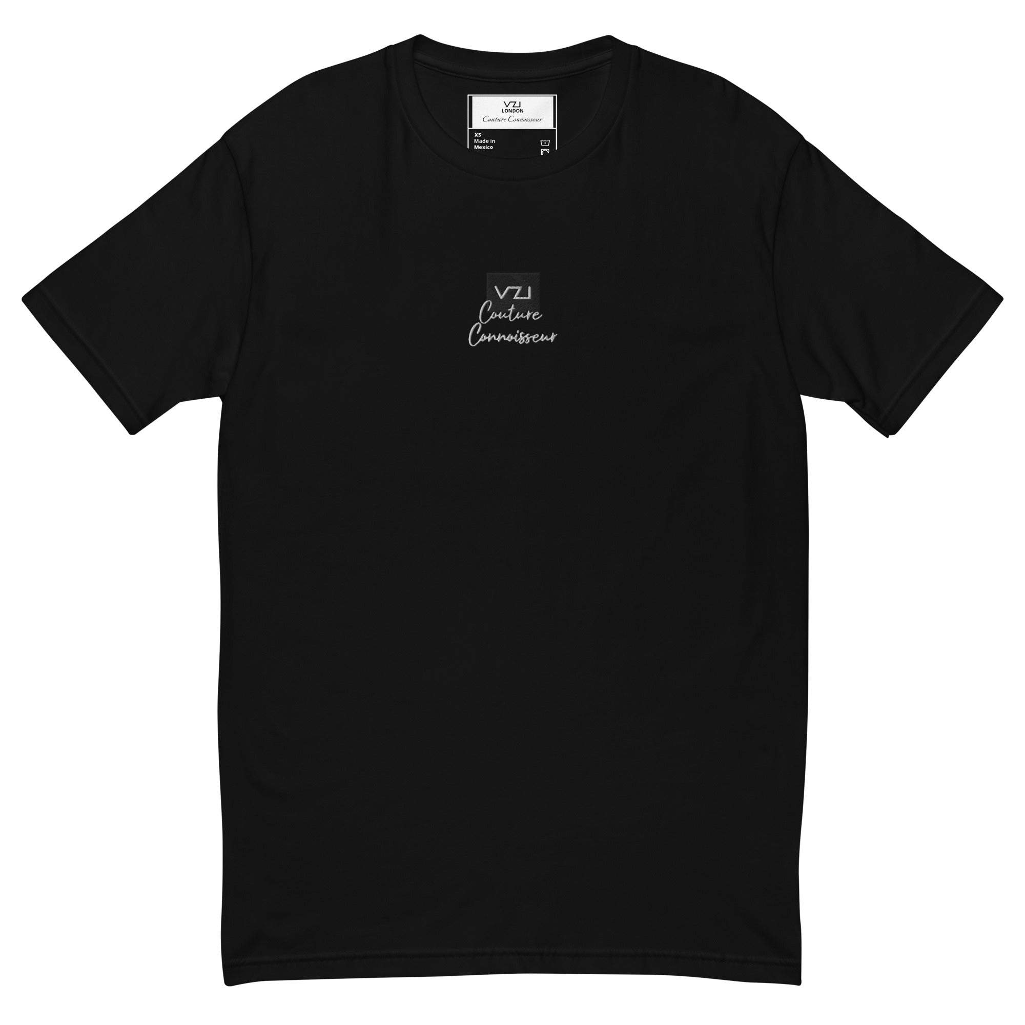 VZI Couture C.: Tailliertes Herren-T-Shirt: Back – Inked London Milano Couture Eye