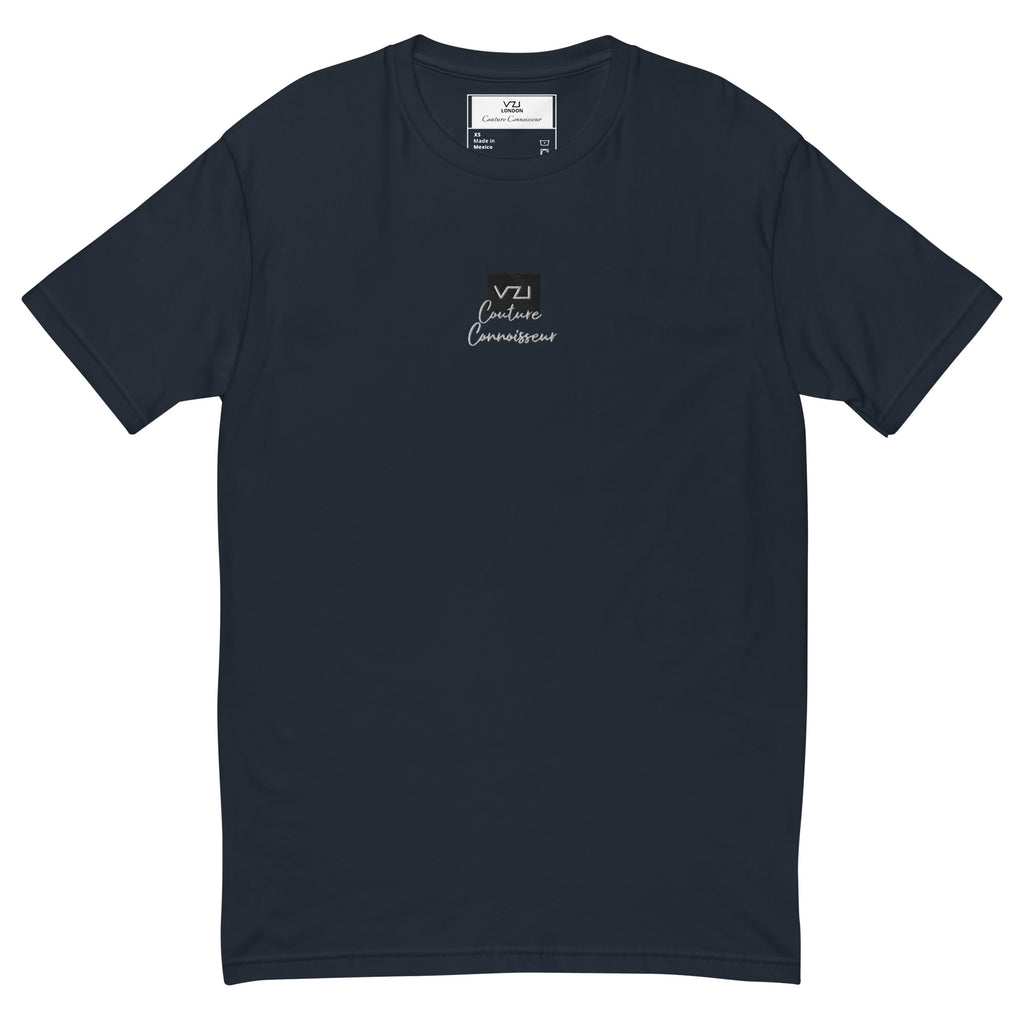VZI Couture C. : Men's Fitted T-Shirt: London Milano Couture Connoisseur