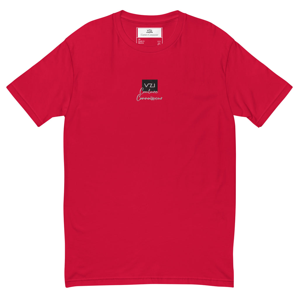 VZI Couture C. : Men's Fitted T-Shirt: London Milano Couture Connoisseur