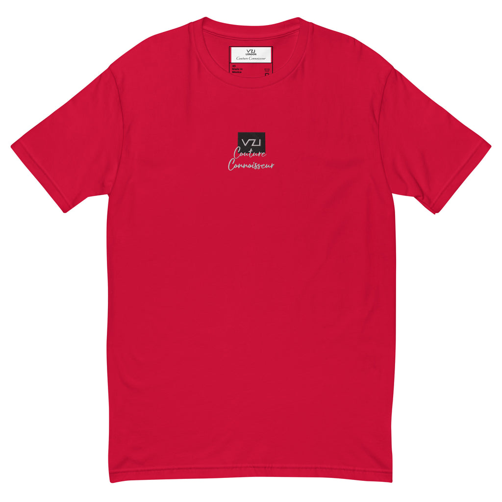 VZI Couture C. : Men's Fitted T-Shirt: London Milano Couture Connoisseur