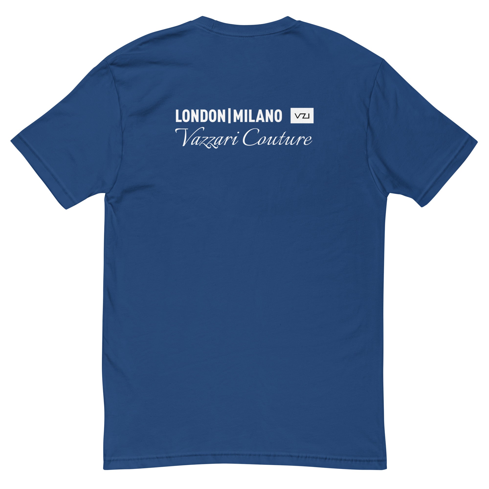 VZI Couture C.: Tailliertes Herren-T-Shirt: London Milano Couture Connoisseur