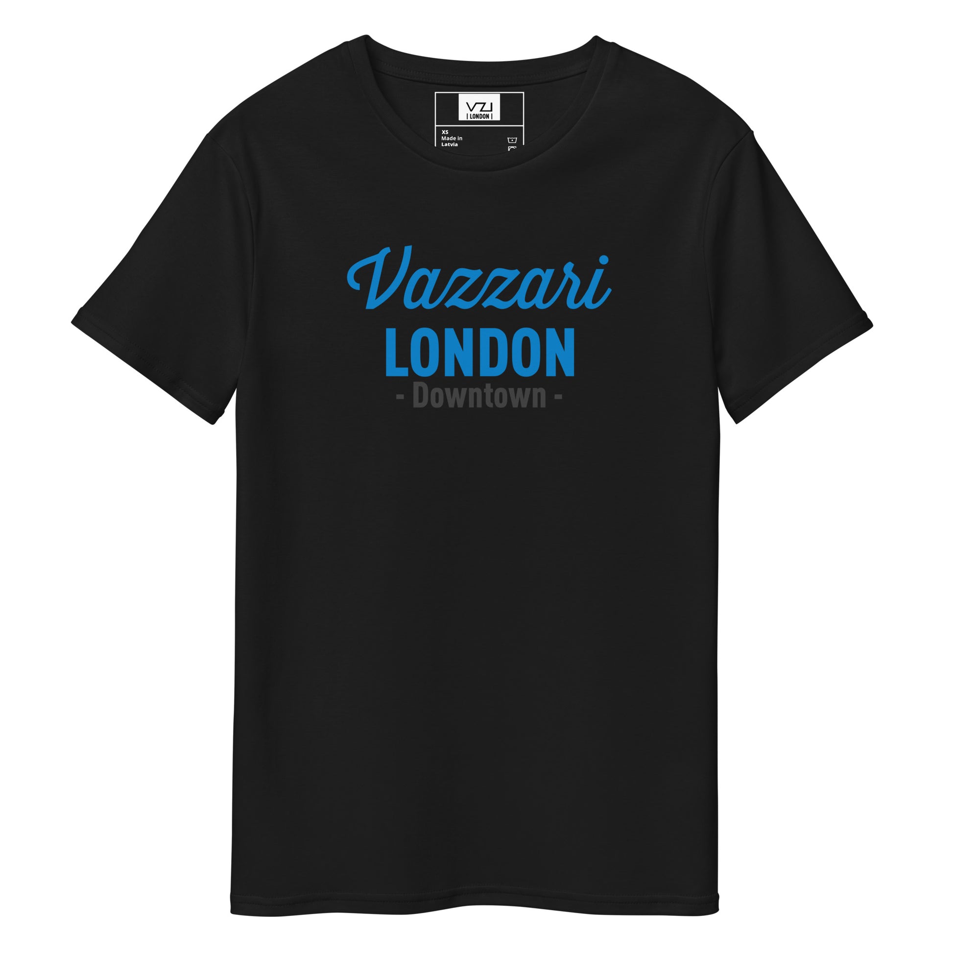 VZI T-SHIRT Downtown LONDON: T-Shirt For Men's - Premium Cotton, Inked Navy Blue