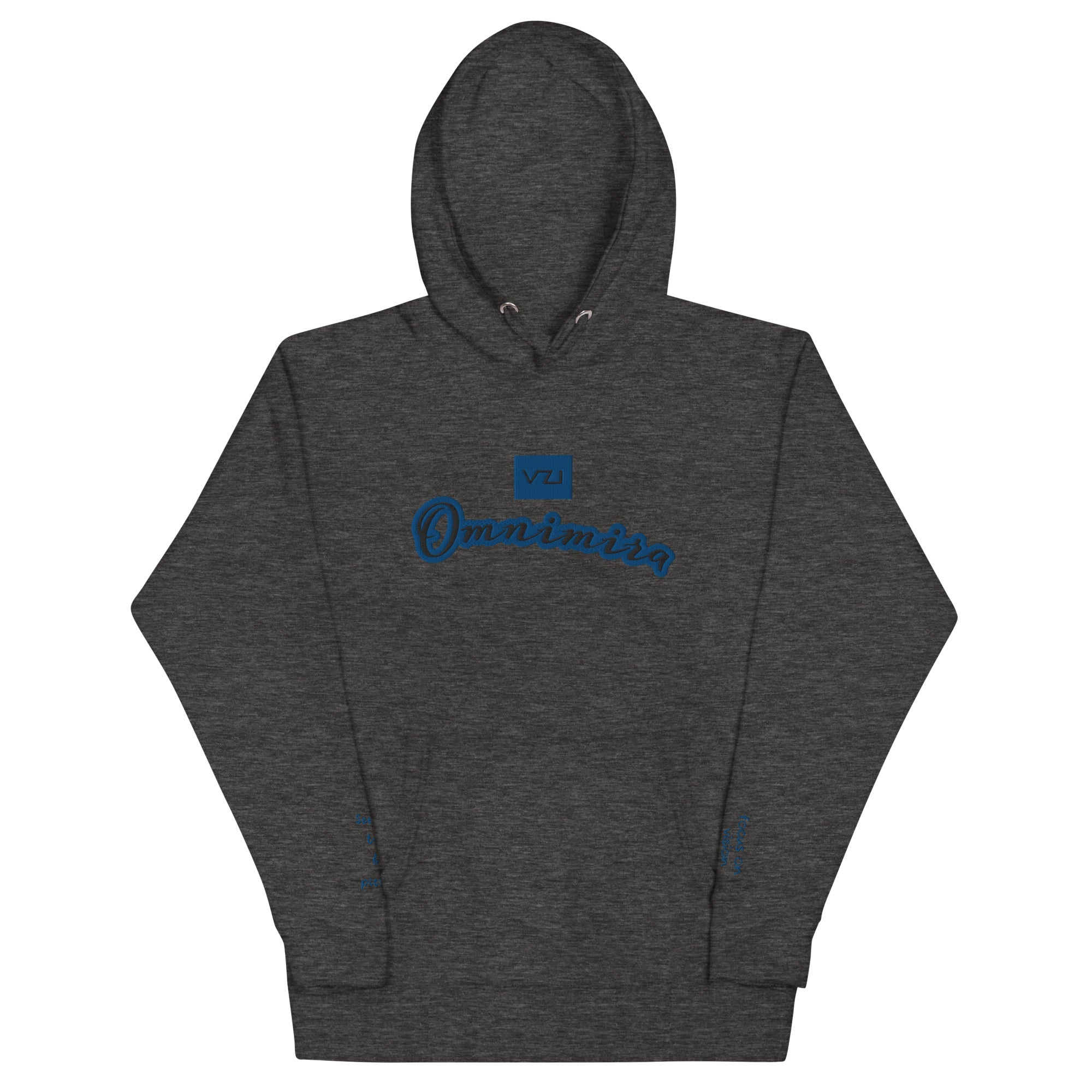 Omnimira: Women's Hoodie - Cotton Heritage: Seeing beyond the obvious - Vazzari Couture