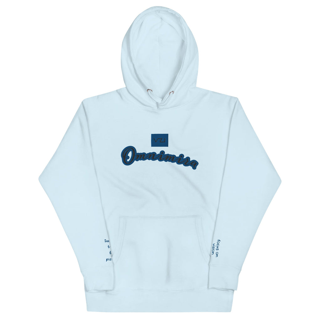 Omnimira: Women's Hoodie - Cotton Heritage: Seeing beyond the obvious - Vazzari Couture