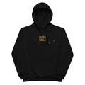 Premium Eco Hoodie: Unisex Hoodie - Organic, Comfortable, Old Gold Thread - Vazzari Couture