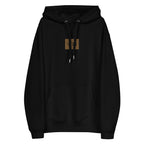 Premium Eco Hoodie: Unisex Hoodie - Organic, Comfortable, Old Gold Thread - Vazzari Couture