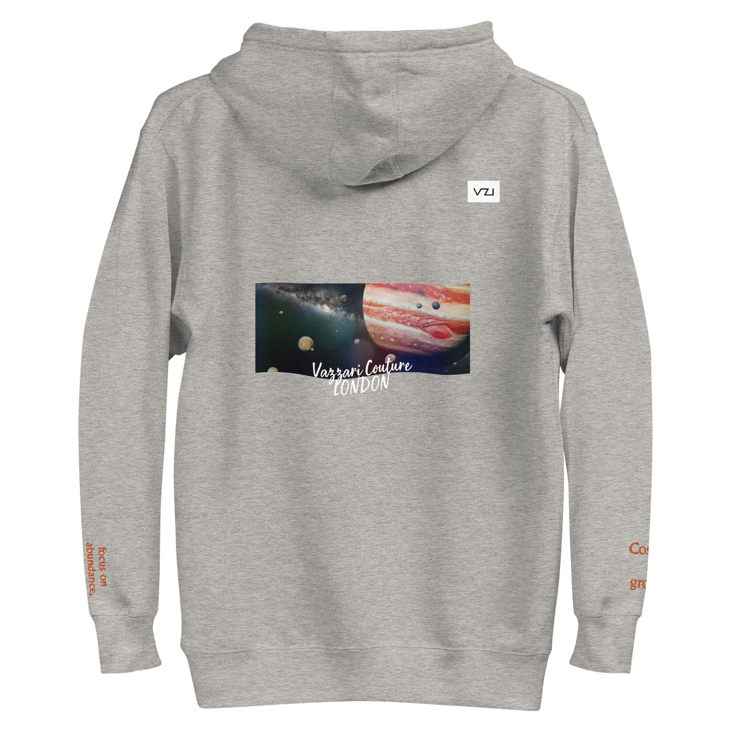 Jovianova: Unisex-Hoodie, klassische Baumwolle: Fokus auf Fülle, Wachstum und Erfolg (kosmisches Wachstum)