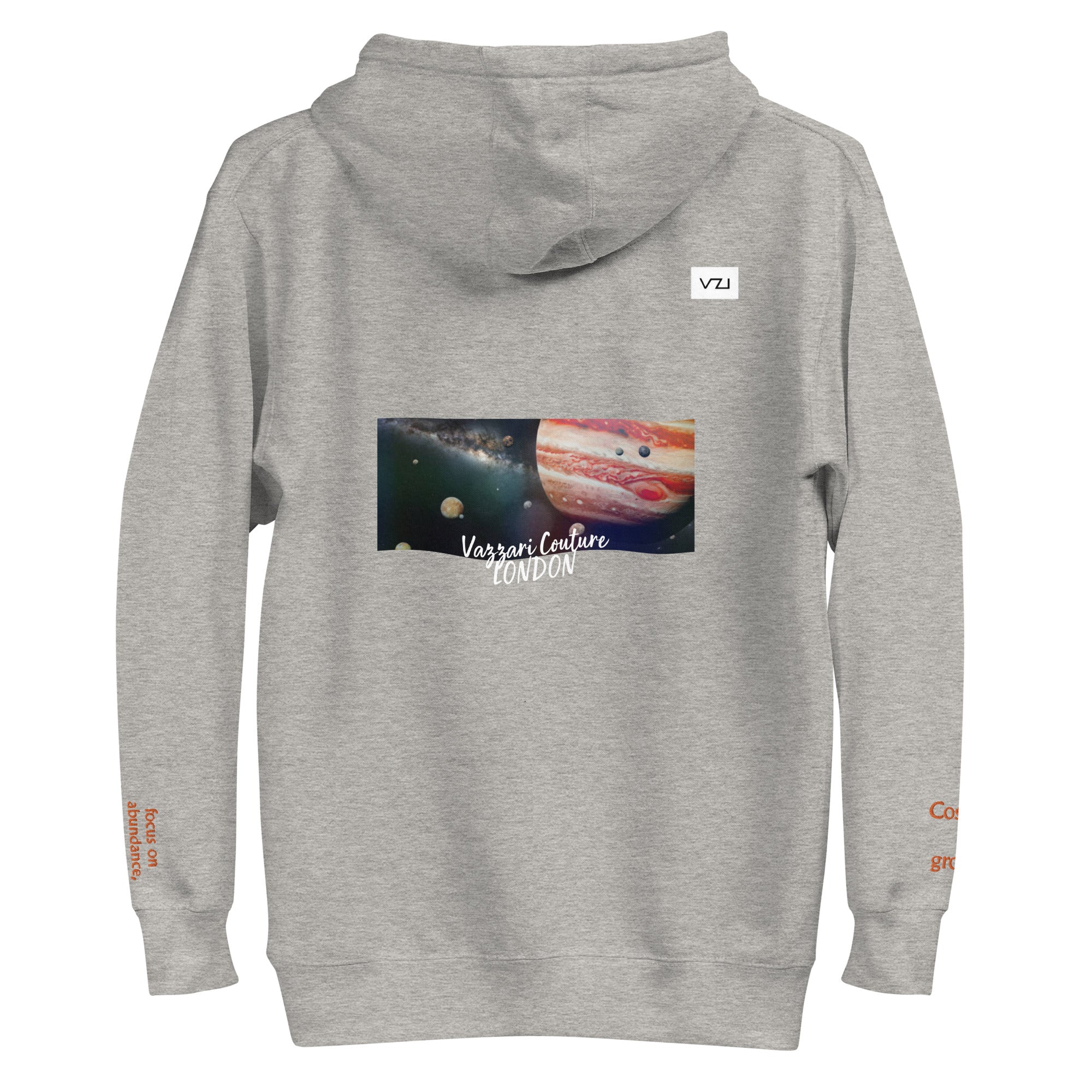 Jovianova: Unisex Hoodie, Classic Cotton: Focus on abundance, growth, and success(Cosmic growth)