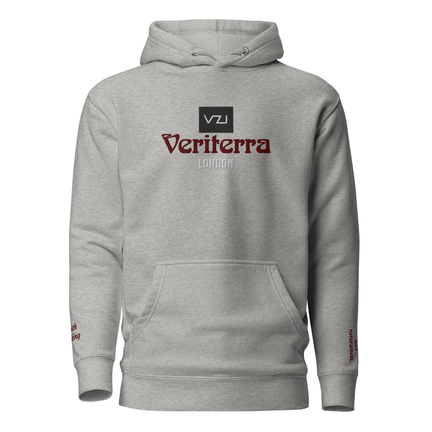 Veriterra: Damen-Hoodie, klassische Baumwolle: Fokus auf Authentizität und Natürlichkeit (Truth Seeking)