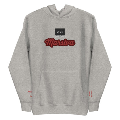 VZI Marsiva Unisex Hoodie - Classic Cotton for Action, Strength, and Power