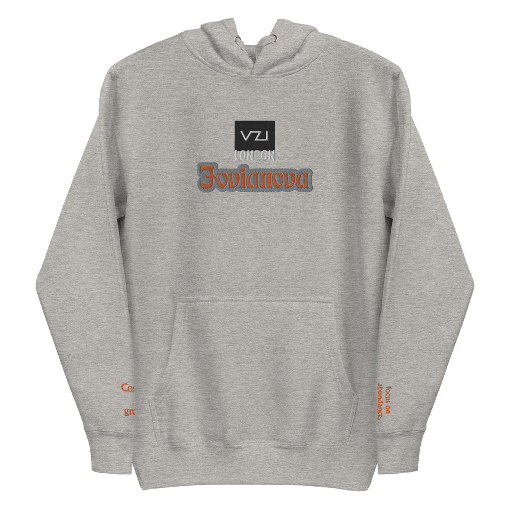 Jovianova: Unisex Hoodie, Classic Cotton: Focus on abundance, growth, and success(Cosmic growth)