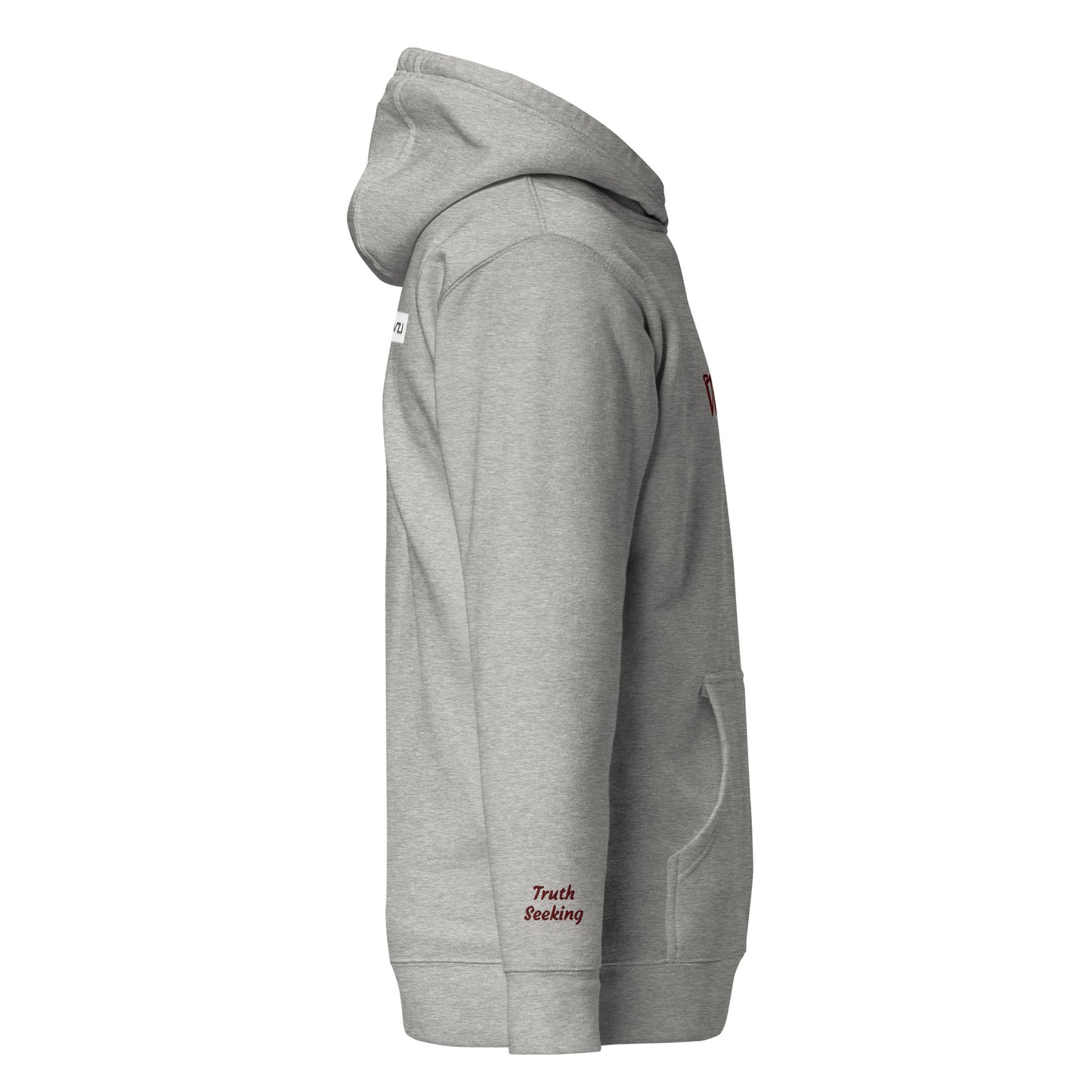Veriterra: Women's Hoodie, Classic Cotton: Focus on authenticity and naturalness(Truth Seeking)