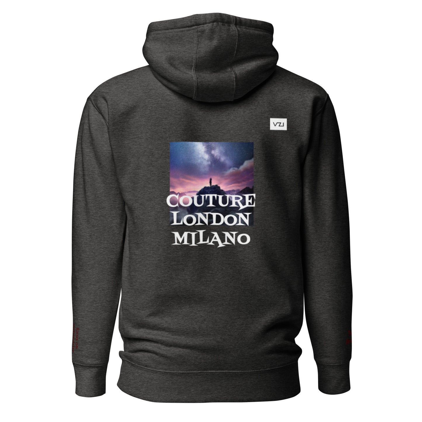 Veriterra: Women's Hoodie, Classic Cotton: Focus on authenticity and naturalness(Truth Seeking)