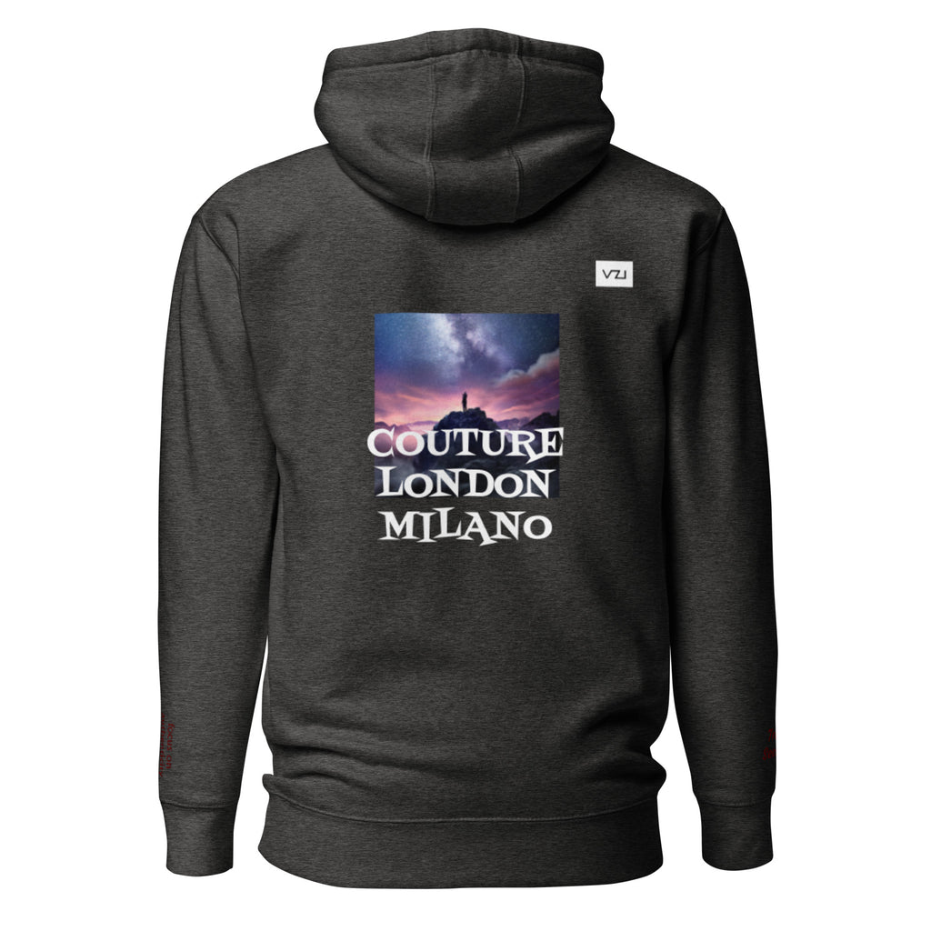 Veriterra: Women's Hoodie, Classic Cotton: Focus on authenticity and naturalness(Truth Seeking) - Vazzari Couture