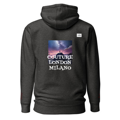 Veriterra: Damen-Hoodie, klassische Baumwolle: Fokus auf Authentizität und Natürlichkeit (Truth Seeking)
