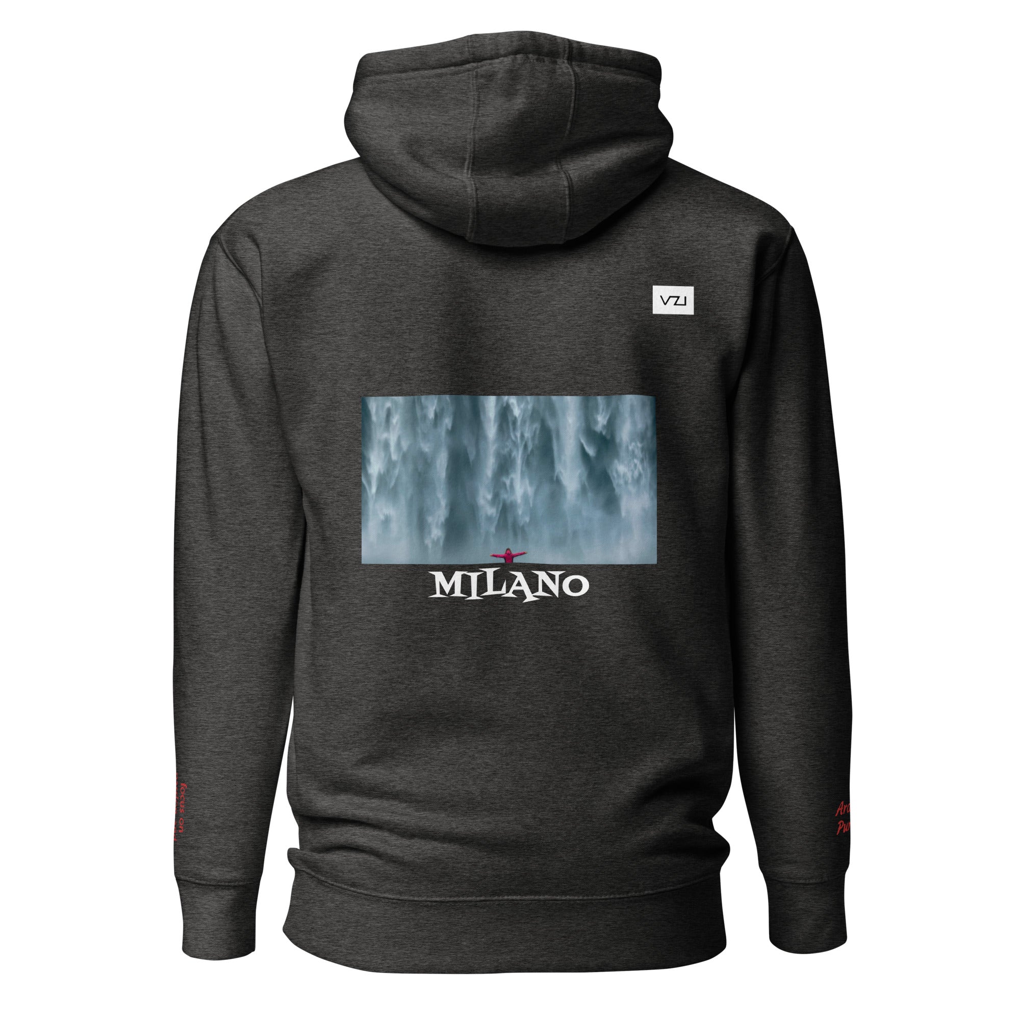 Ardentis: Unisex Hoodie, Classic Cotton: Focus on passion and intensity(Ardent Pursuit) - Vazzari Couture