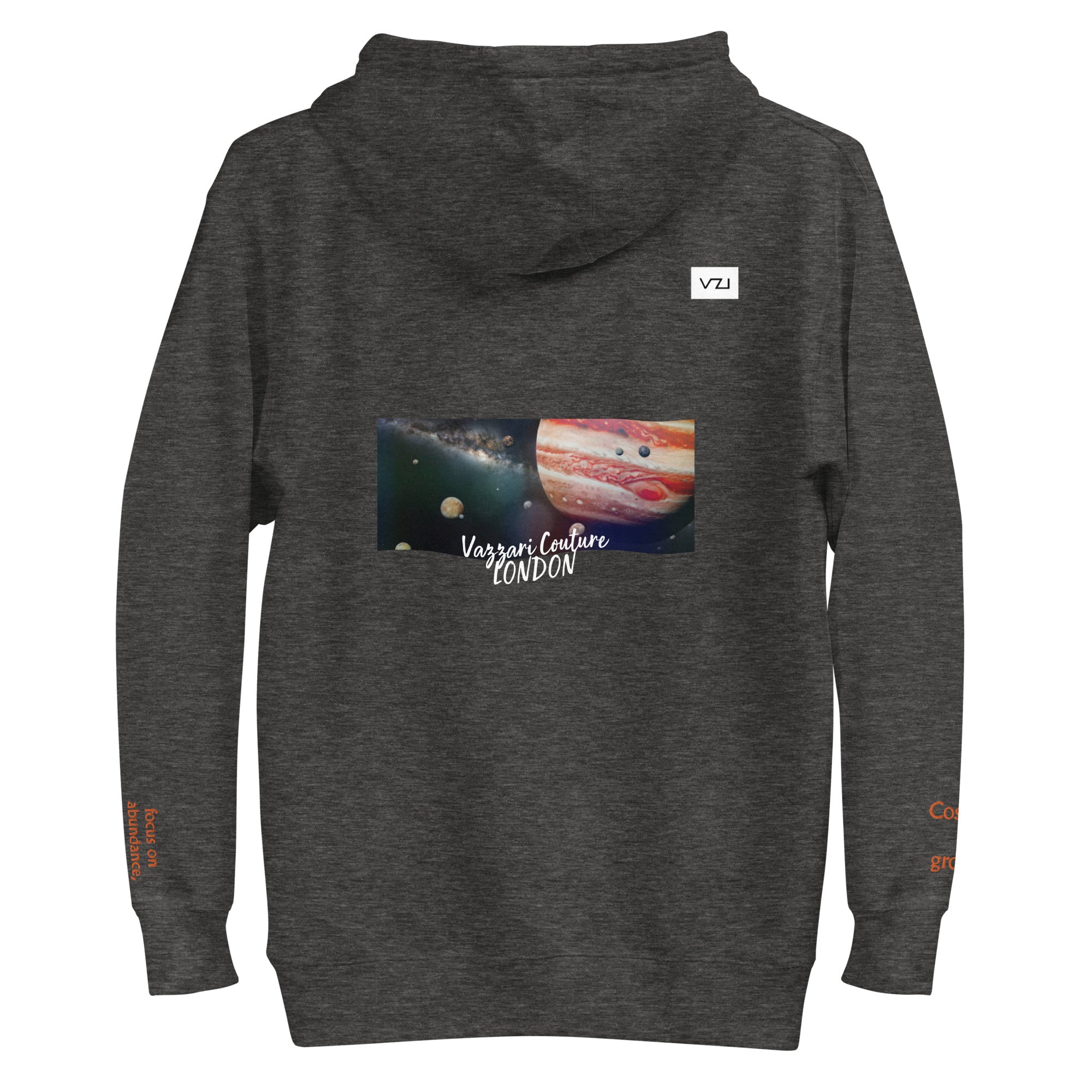 Jovianova: Unisex Hoodie, Classic Cotton: Focus on abundance, growth, and success(Cosmic growth)