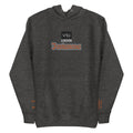 Vazzari Jovianova Hoodie – Charcoal Heather – front view – clean studio shot