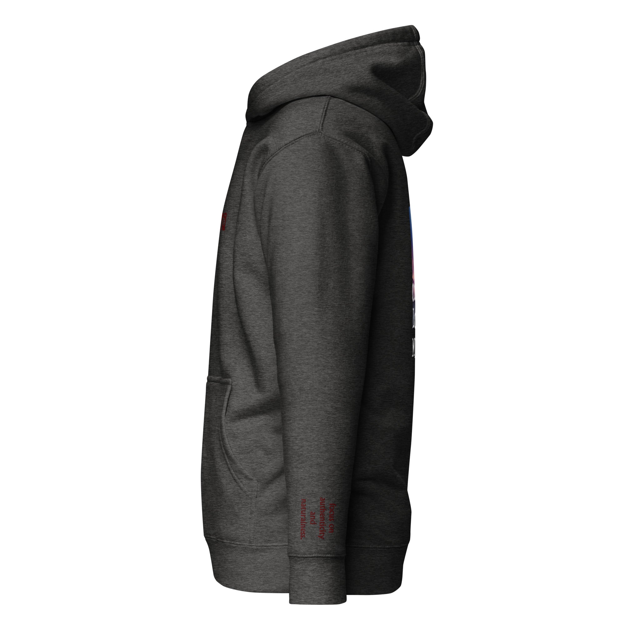 Veriterra: Women's Hoodie, Classic Cotton: Focus on authenticity and naturalness(Truth Seeking) - Vazzari Couture