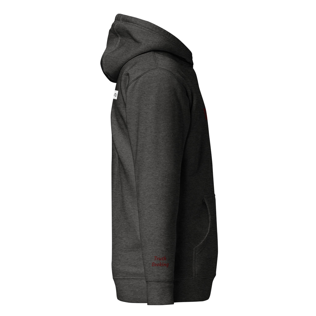 Veriterra: Women's Hoodie, Classic Cotton: Focus on authenticity and naturalness(Truth Seeking) - Vazzari Couture