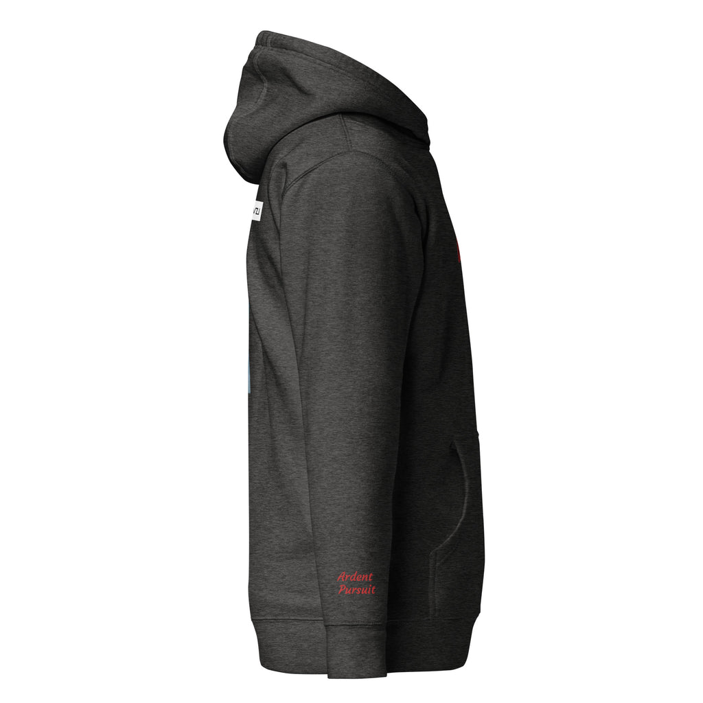 Ardentis: Unisex Hoodie, Classic Cotton: Focus on passion and intensity(Ardent Pursuit) - Vazzari Couture