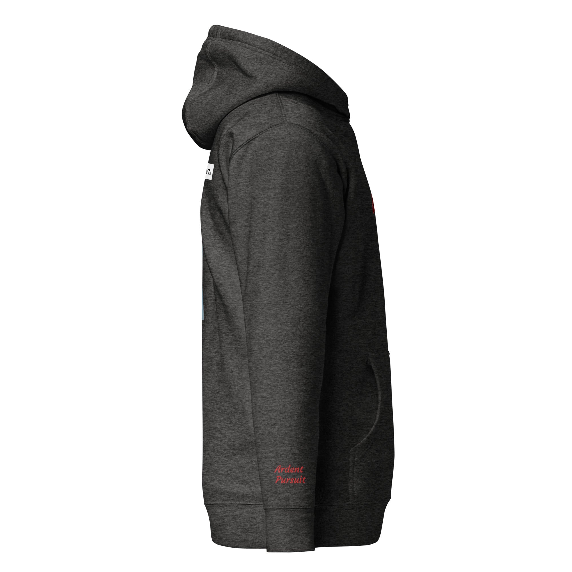 Ardentis: Unisex Hoodie, Classic Cotton: Focus on passion and intensity(Ardent Pursuit) - Vazzari Couture