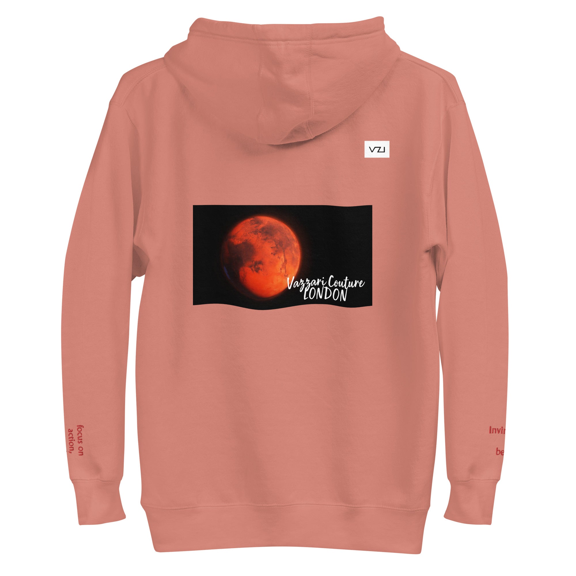 Marsiva: Unisex Hoodie, Classic Cotton: Focus on action, strength, and power( Invincible being)