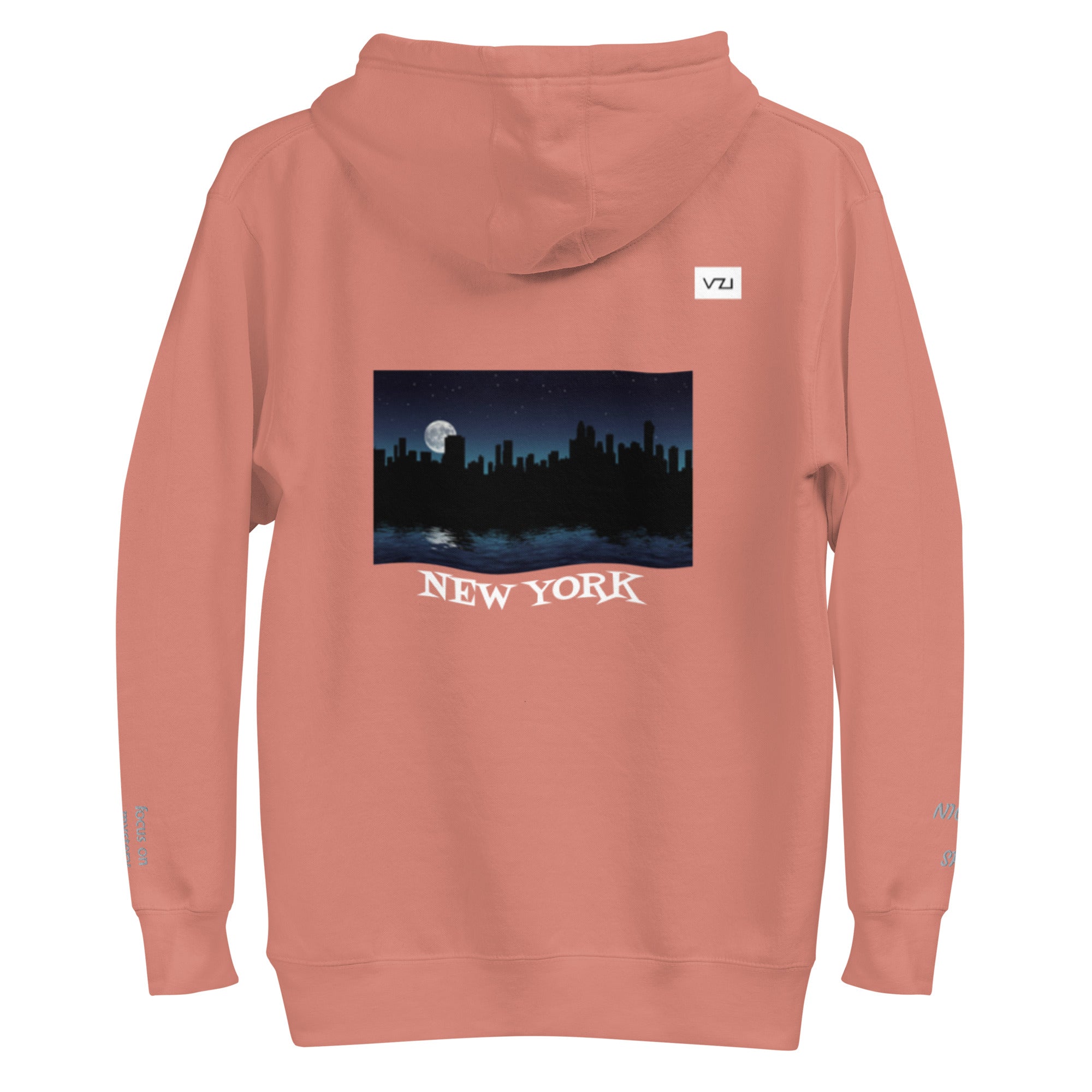 Lunaris: Unisex-Hoodie, klassische Baumwolle: Fokus auf Mysterium und Intuition (Nachthimmel)