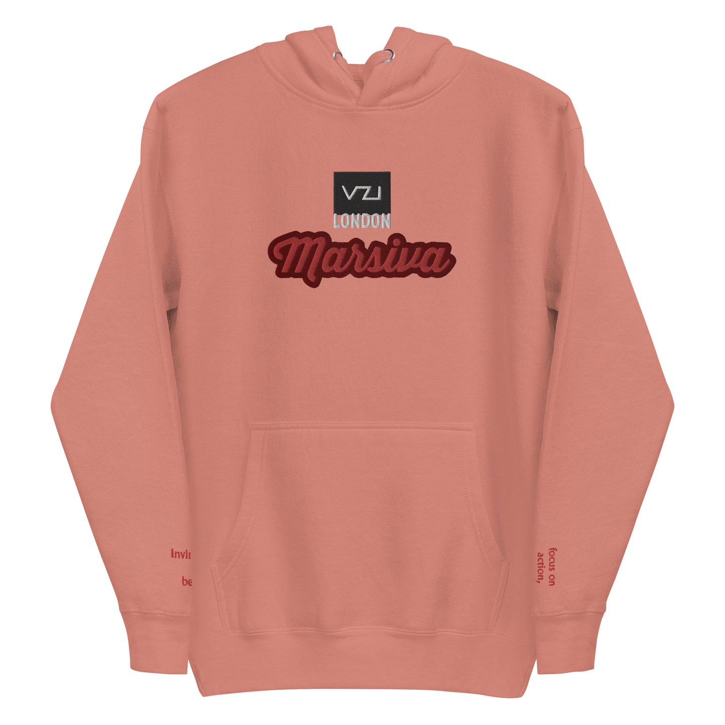 Marsiva: Unisex-Hoodie, klassische Baumwolle: Fokus auf Aktion, Stärke und Kraft (unbesiegbares Wesen)