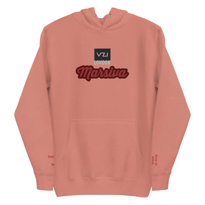 Marsiva: Unisex-Hoodie, klassische Baumwolle: Fokus auf Aktion, Stärke und Kraft (unbesiegbares Wesen)