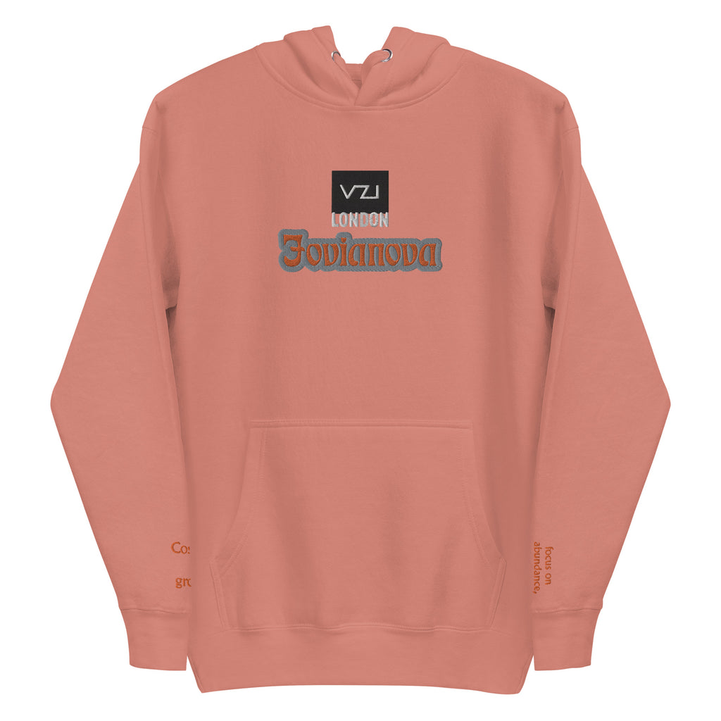 Jovianova: Unisex Hoodie, Classic Cotton: Focus on abundance, growth, and success(Cosmic growth)