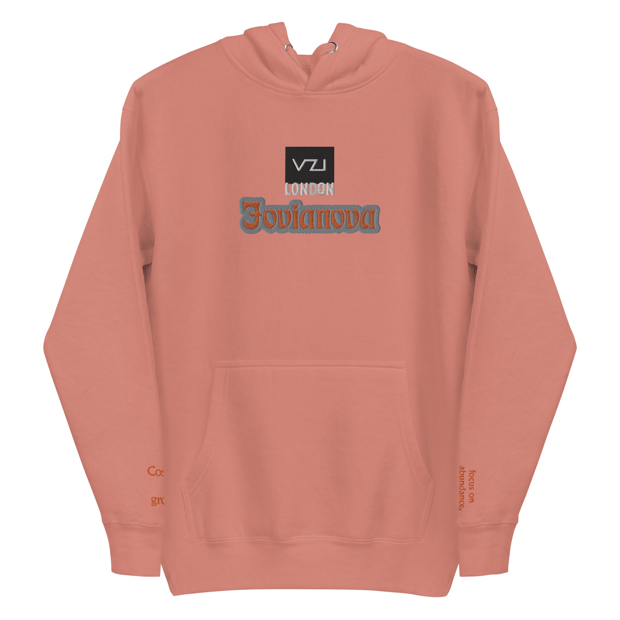 Jovianova: Unisex Hoodie, Classic Cotton: Focus on abundance, growth, and success(Cosmic growth)