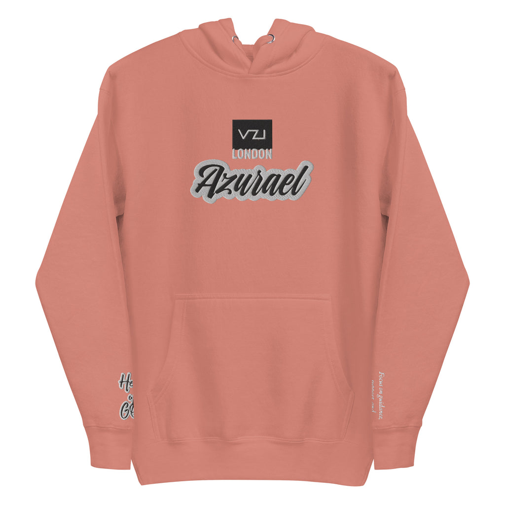 Azurael: Men's Hoodie, Classic Cotton: Focus on guidance, support, and spiritual connection(Help of God)