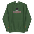 Vazzari Jovianova Hoodie – Forest Green – front view – clean studio shot
