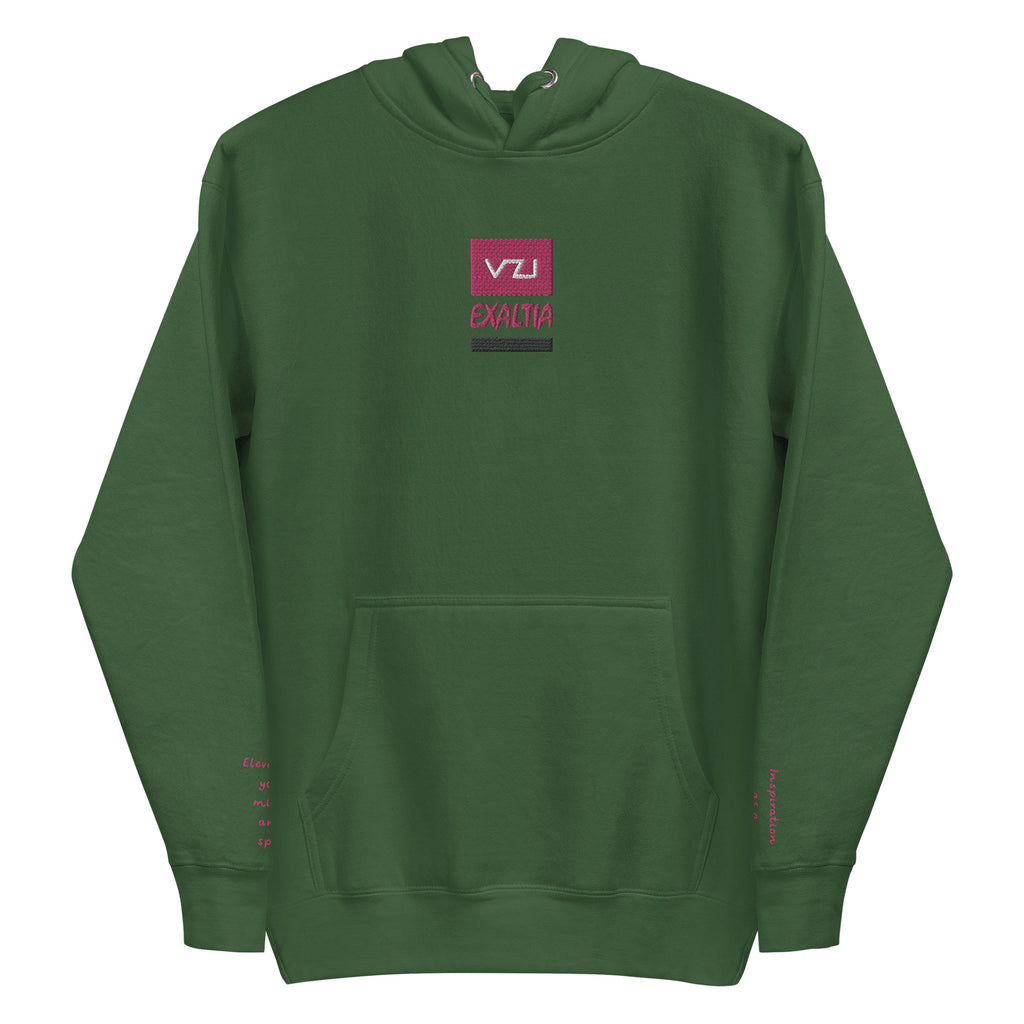 Exaltia - Classic Cotton : Sweat à capuche pour femme - L'inspiration comme force motrice