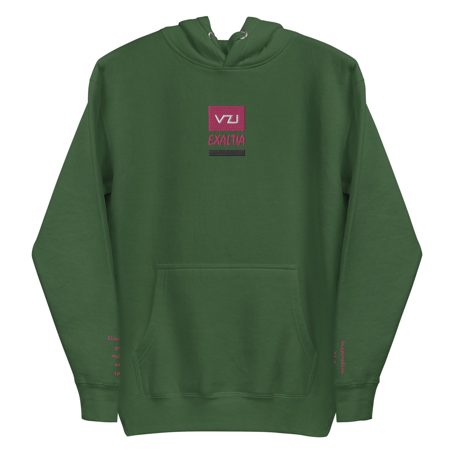 Exaltia - Classic Cotton: Women's Hoodie - Inspiration as a driving force