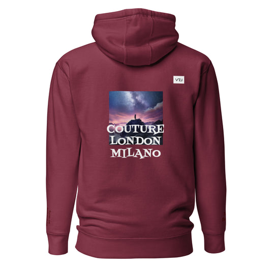 Veriterra: Women's Hoodie, Classic Cotton: Focus on authenticity and naturalness(Truth Seeking)