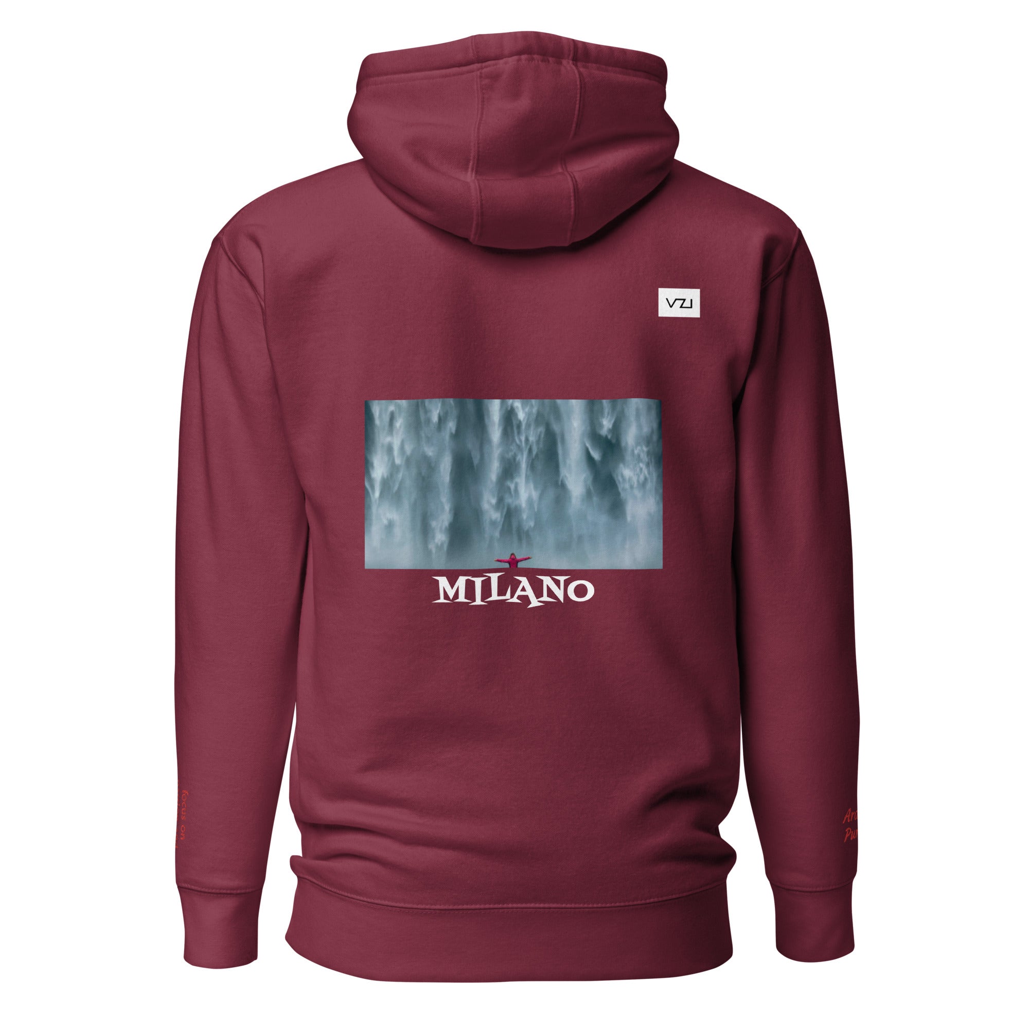 Ardentis: Unisex Hoodie, Classic Cotton: Focus on passion and intensity(Ardent Pursuit) - Vazzari Couture
