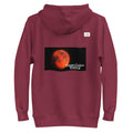 Vazzari Marsiva Hoodie – Maroon – back view – clean studio shot
