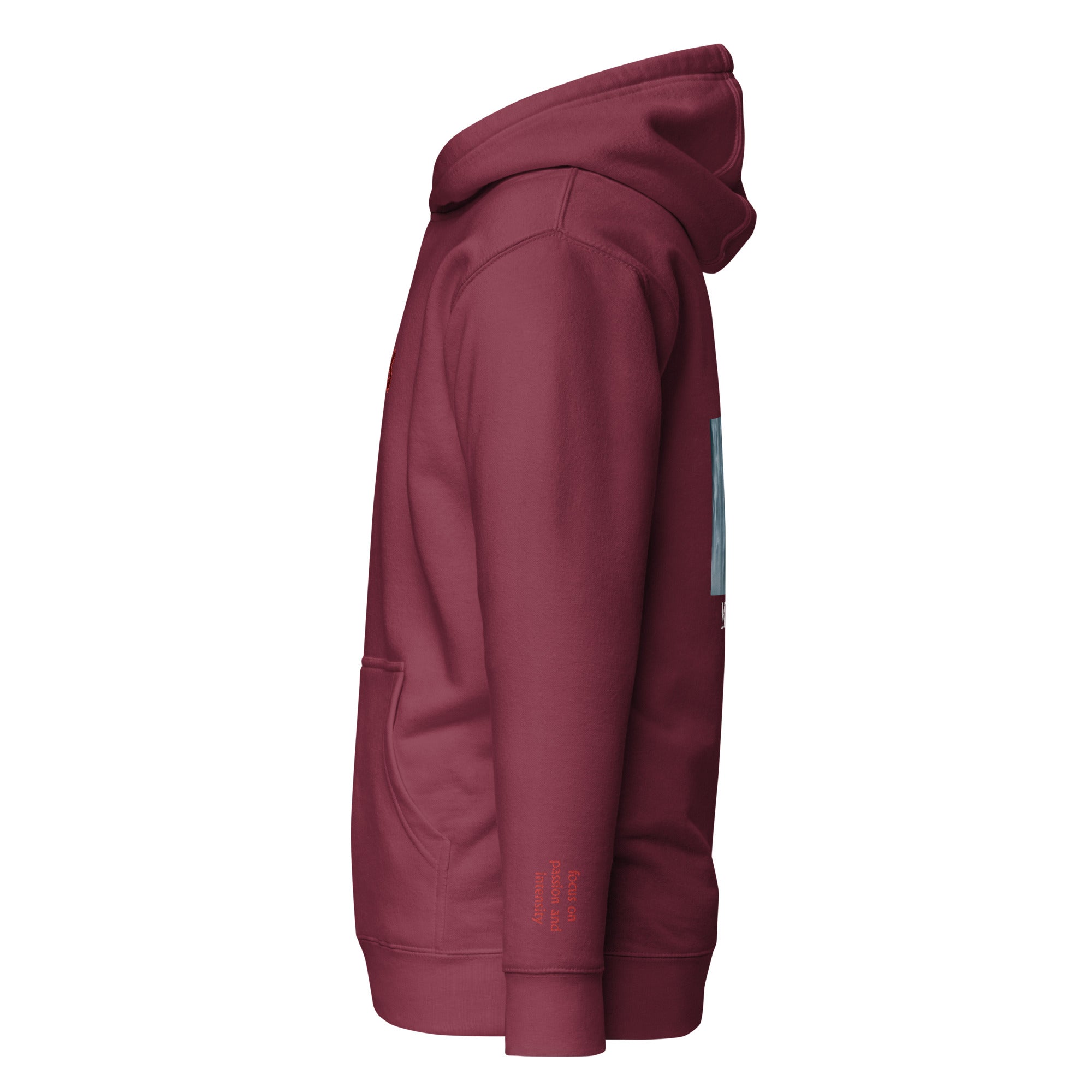 Ardentis: Unisex Hoodie, Classic Cotton: Focus on passion and intensity(Ardent Pursuit) - Vazzari Couture