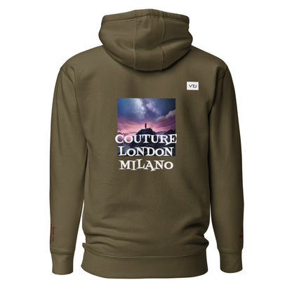 Veriterra: Damen-Hoodie, klassische Baumwolle: Fokus auf Authentizität und Natürlichkeit (Truth Seeking)