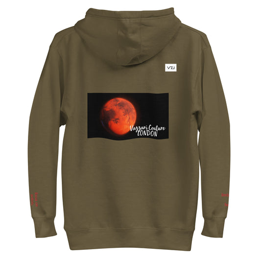 VZI Marsiva Unisex Hoodie - Classic Cotton for Action, Strength, and Power