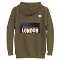 Vazzari Opulencea Hoodie – Military Green – back view – clean studio shot