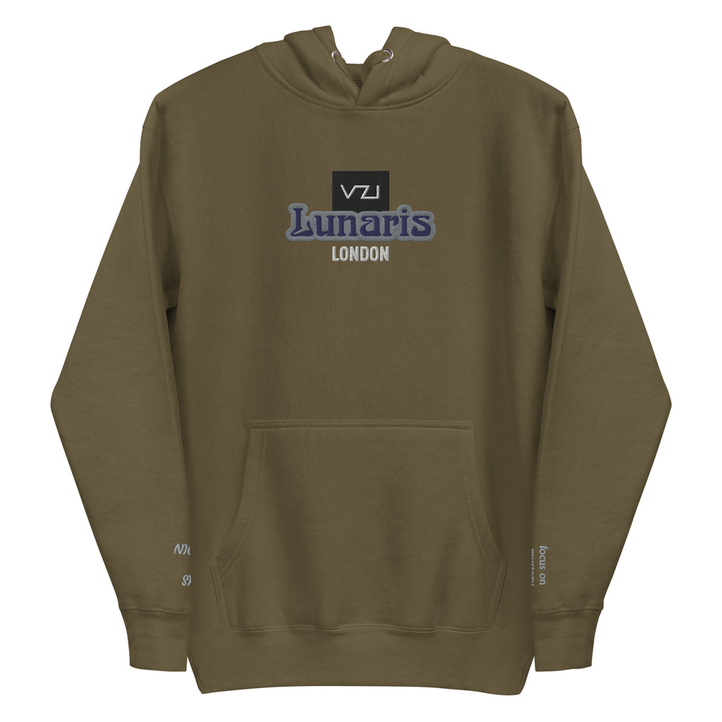 Lunaris: Unisex Hoodie, Classic Cotton: Focus on mystery and intuition(Night Sky)