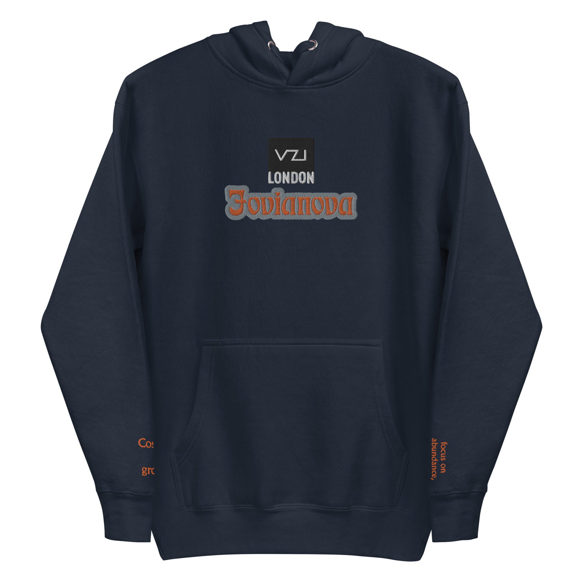  Jovianova Unisex Hoodie: Classic Cotton for Abundance, Growth and Success